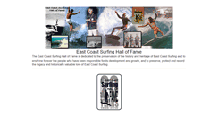 Desktop Screenshot of eastcoastsurfinghalloffame.com